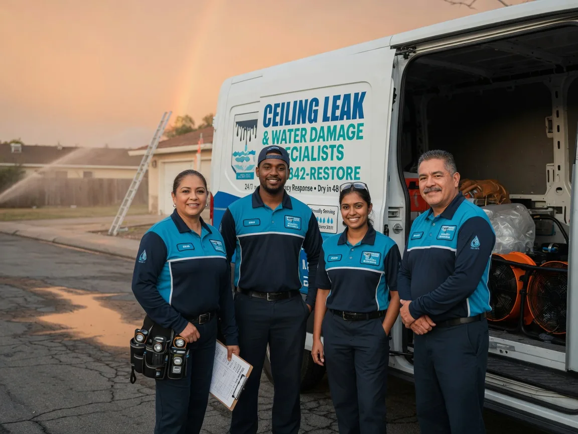 Ceiling Leak Cleanup company in Randolph, VT