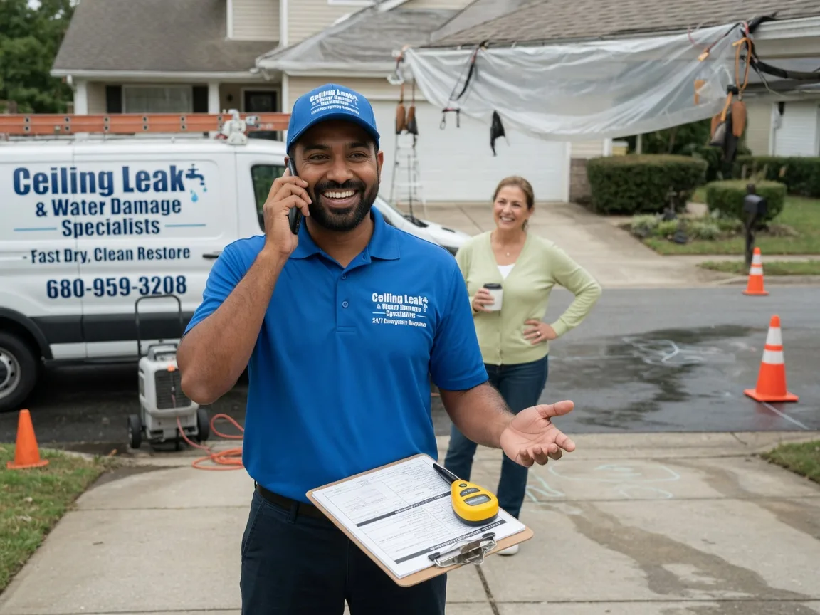 Ceiling Leak Cleanup Randolph, VT FAQs